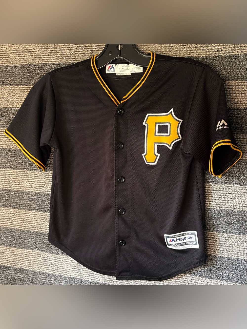 Majestic Pittsburgh Pirates MLB Toddler Baseball Jersey Size 6X